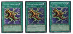 YUGIOH THE FLUTE OF SUMMONING DRAGON SDK-042 SUPER X3 (MP) 1A - Image 1