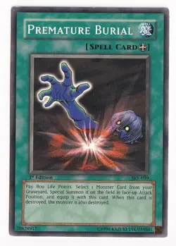 Starter Deck: Kaiba Evolution #SKE-039 Premature Burial 1st Edition - Image 1