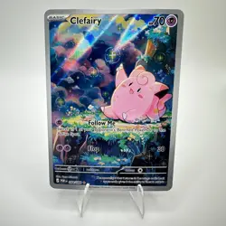 Pokemon Clefairy 094/088 Perfect Order Illustration Rare IR Holo TCG Card - Image 1