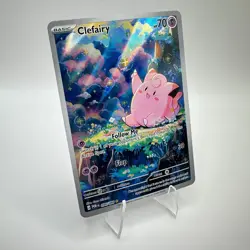 Pokemon Clefairy 094/088 Perfect Order Illustration Rare IR Holo TCG Card - Image 2