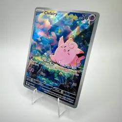 Pokemon Clefairy 094/088 Perfect Order Illustration Rare IR Holo TCG Card - Image 3