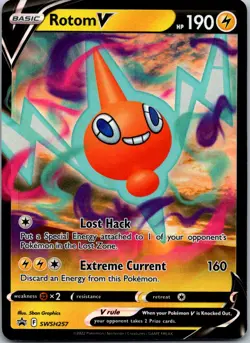 Rotom V SWSH257 SWSH: Sword & Shield Promo Cards NM - Image 1