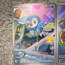 Pokemon TCG MEP Promo Holo Piplup Turtwig Chimchar Popplio Litten 6 Card Lot - Image 2