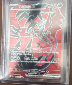 Pokemon TCG Yveltal EX Full Art Holo Ultra Rare Dark Basic Card 105/088 - Image 1