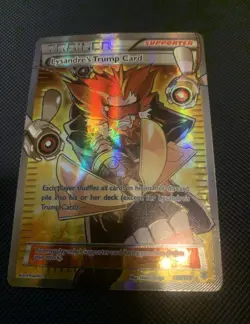 Pokemon Lysandre's Trump Card Ultra Rare Full Art Holo 118/119 XY English - Image 1