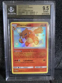 ~ESP~ SPANISH BGS 9.5 Charmeleon SV7 Hidden Fates Gem Mint Pokemon Card - Image 1