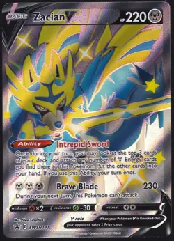 Zacian V (Shiny) SWSH292 SWSH: Sword & Shield Promo Cards Holo - Image 1