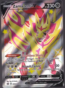 Zamazenta V (Shiny) SWSH293 SWSH: Sword & Shield Promo Cards Holo - Image 1