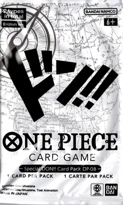 One Piece Card Game OP12- Special DON!! Card Pack DP-08 - English (SEALED) - Image 1