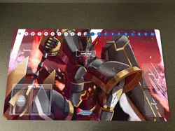 Digimon Alphamon Playmat DTCG CCG Mat Trading Card Game Mat Desk Pad & Zones - Image 1