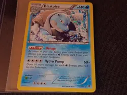 Blastoise BW Plasma Blast 16/101 Rare Holo LP - ungraded Pokemon Card - Image 1