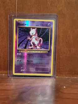 Pokemon TCG Mewtwo Theme Deck Exclusives 51/108 holo, non holo, and regular card - Image 3