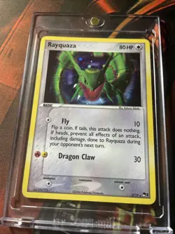 Pokemon - Rayquaza 3/17 POP Series 1 - Promo Holo 2006 Nintendo Card English NM+ - Image 3