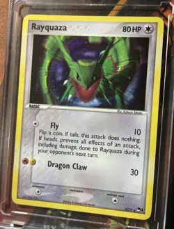 Pokemon - Rayquaza 3/17 POP Series 1 - Promo Holo 2006 Nintendo Card English NM+ - Image 4