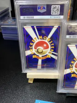 Pokemon Card Japanese Old Back Promo Raikou Entei PSA 9 Set #243 #244 SEQUENTIAL - Image 5