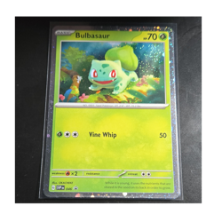 Bulbasaur 046 Sv: Scarlet & Violet Promo Cosmos Holo Basic 70 HP Pokemon Card - Image 1