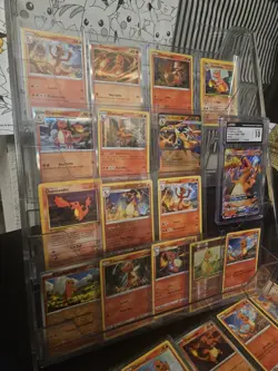 Charizard Evolution Lot 34 Cards + CGC 10 Charizard GX 🔥 Holo Rare Pokemon Bund - Image 2