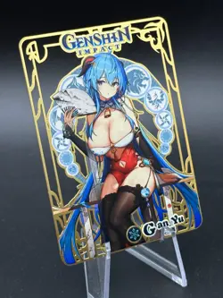 GanYu - genshin impact | Genshin Impact doujin art waifu Metal Card ccg - Image 2