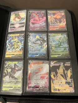 Pokemon Card Binder With Pokemon Cards - Image 1