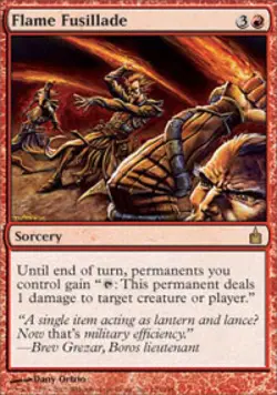Flame Fusillade - Medium Play MTG Ravnica - Image 1