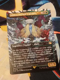 Jenova, Ancient Calamity 346 Borderless Rare Final Fantasy Magic The Gathering - Image 1