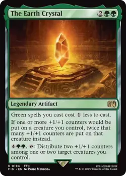 The Earth Crystal (Final Fantasy) - NM Pack Fresh Magic: The Gathering MTG - Image 1