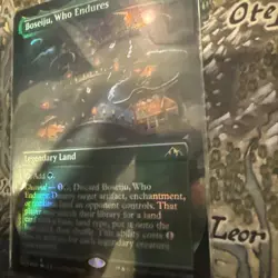 MTG Magic the gathering Boseiju Who Endures Borderless Foil nm - Image 3