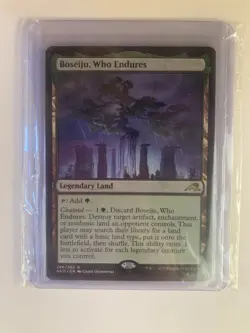 MTG Boseiju, Who Endures - Kamigawa: Neon Dynasty (NEO) #266 - Image 3