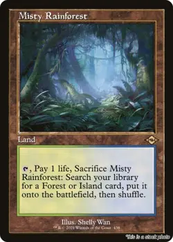 Misty Rainforest (Retro Frame) [MH2 - 438] - NM TCG MTG - Image 1