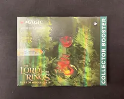 MTG Magic The Lord of the Rings Collector Booster Pack OMEGA Box New, Sealed - Image 1