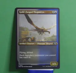 MTG MAT: Gold-Forged Thopteryx — Etched Foil Uncommon Variant (131) - Image 1