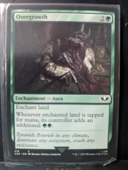 Overgrowth 219 40K MTG SealedinSleeve - Image 1