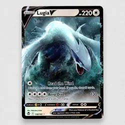 Lugia V 138/195 SWSH12: Silver Tempest Ultra Rare Pokemon TCG NM - Image 1