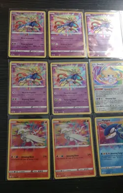 Pokemon Shining Fates & Vivid Voltage Amazing Rare Holo Lot of (12) Cards - Image 2