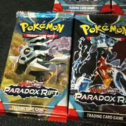 5x Pokemon TCG Paradox Rift Booster Packs Scarlet & Violet 5 Packs - Image 2