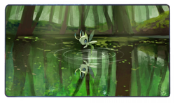 Board Card Game Pokemon Celebi 114779 Mouse Pad PTCG CCG MTG Play Mat Deskmat - Image 1