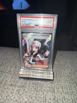 2025 POKEMON WHT EN-WHITE FLARE ULTRA RARE #164 HILDA PSA 9🔥📈 - Image 1