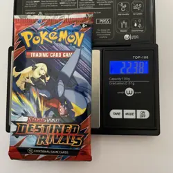 (VERY HEAVY) 22.38g Pokemon TCG Destined Rivals Booster Pack (SEALED)✅ - Image 1