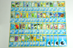 Pokemon card LOT 60 Type Water Old Back Japanese Poliwag Psyduck Magikarp etc... - Image 1