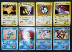 Pokemon card GYM Set LOT 60 Old Back Japanese Pikachu Psyduck Mr. Mime Jynx etc - Image 3