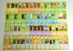 Pokemon card Base Set LOT 60 Old Back Japanese Starmie Pikachu Machoke Jynx etc - Image 1