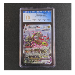 2021 Pokemon Rayquaza VMAX Alternate Art CGC Pristine 10 Evolving Skies 218/203 - Image 1