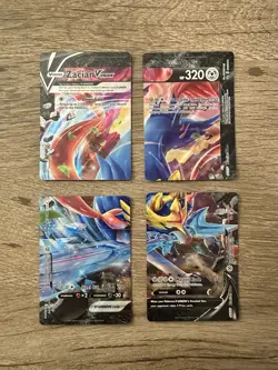 Zacian V-UNION SWSH163 SWSH164 SWSH165 SWSH166 Sword & Shield Promo Pokemon TCG - Image 1