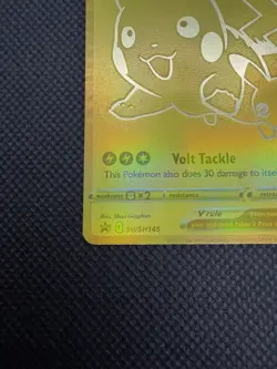 Pokemon Celebrations Pikachu V & PokeBall Gold Promos SWSH TCG Excellent - Image 2
