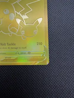 Pokemon Celebrations Pikachu V & PokeBall Gold Promos SWSH TCG Excellent - Image 3
