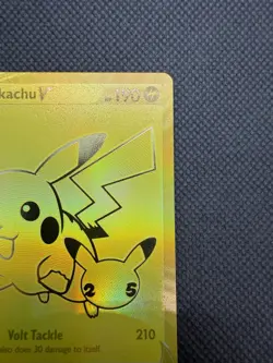 Pokemon Celebrations Pikachu V & PokeBall Gold Promos SWSH TCG Excellent - Image 4