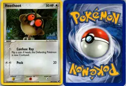 HOOTHOOT 59/115 COMMON UNSEEN FORCES POKEMON LIGHTLY PLAYED - Image 3
