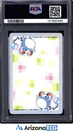 Pokemon 2000 Unown 201 King Of Clubs Silver Playing Card Japanese GEM MT PSA 10 - Image 2