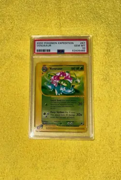 2002 Pokemon Expedition Venusaur 67/165 PSA 10 Gem Mint - Image 1
