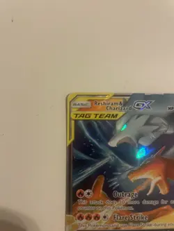 Reshiram & Charizard GX 20/214 Unbroken Bonds Ultra Rare Holo Pokemon Card NM - Image 2